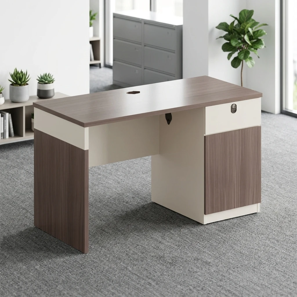 Modern Office Computer Wooden Desk Work Ceo Executive Furniture Luxury Set Desks for Room Table Factory Customization Wholesale