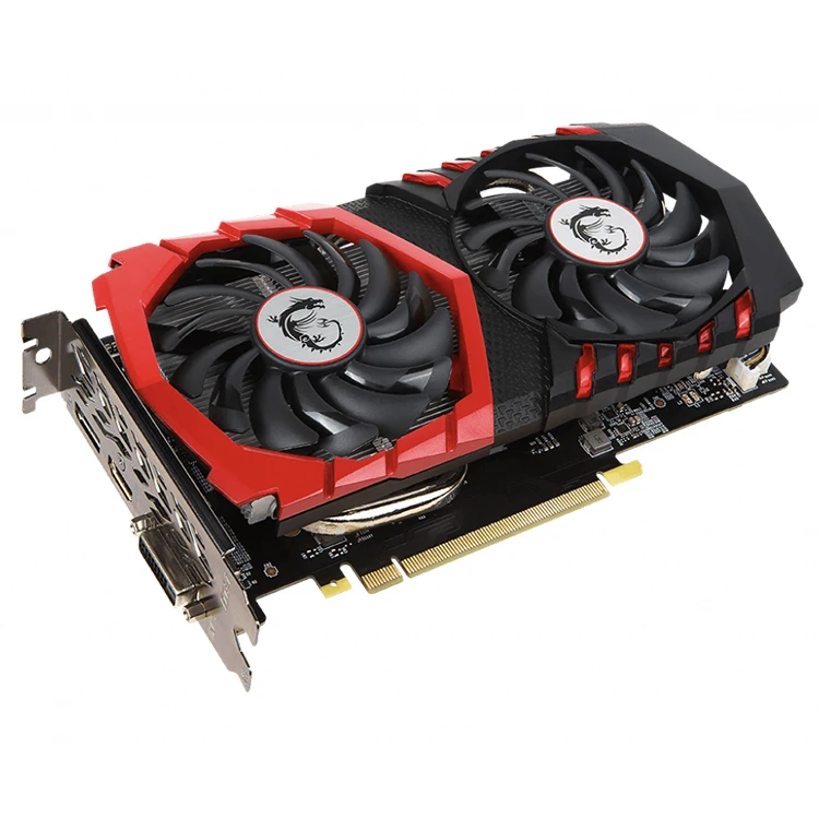 MSI NVIDIA Geforce GTX 1050 Ti 4G Graphics Card for Desktop