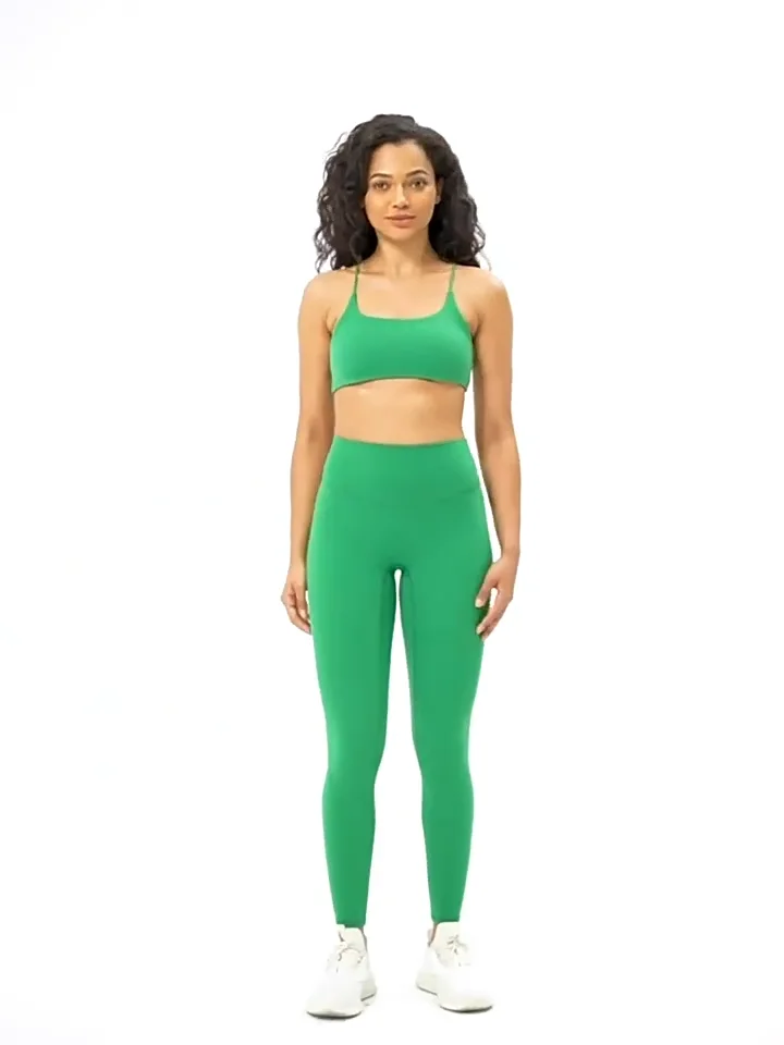 Women Sexy Fitness Strappy Breathable Shockproof Yoga Bra Women's Cross