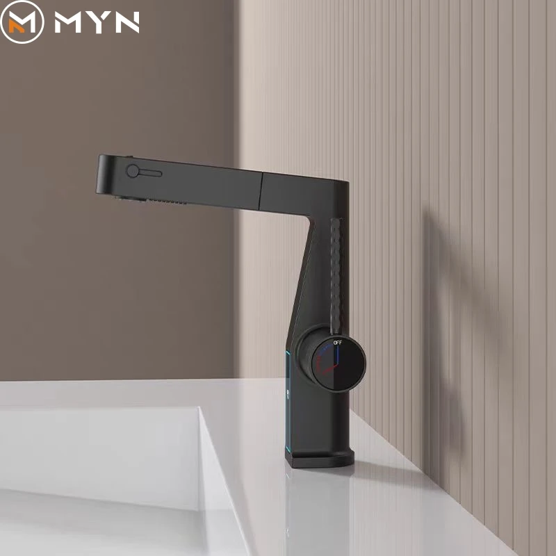 Sanitary Ware High End Temperature Display Screen Wc Lavabo Smart Tap ...