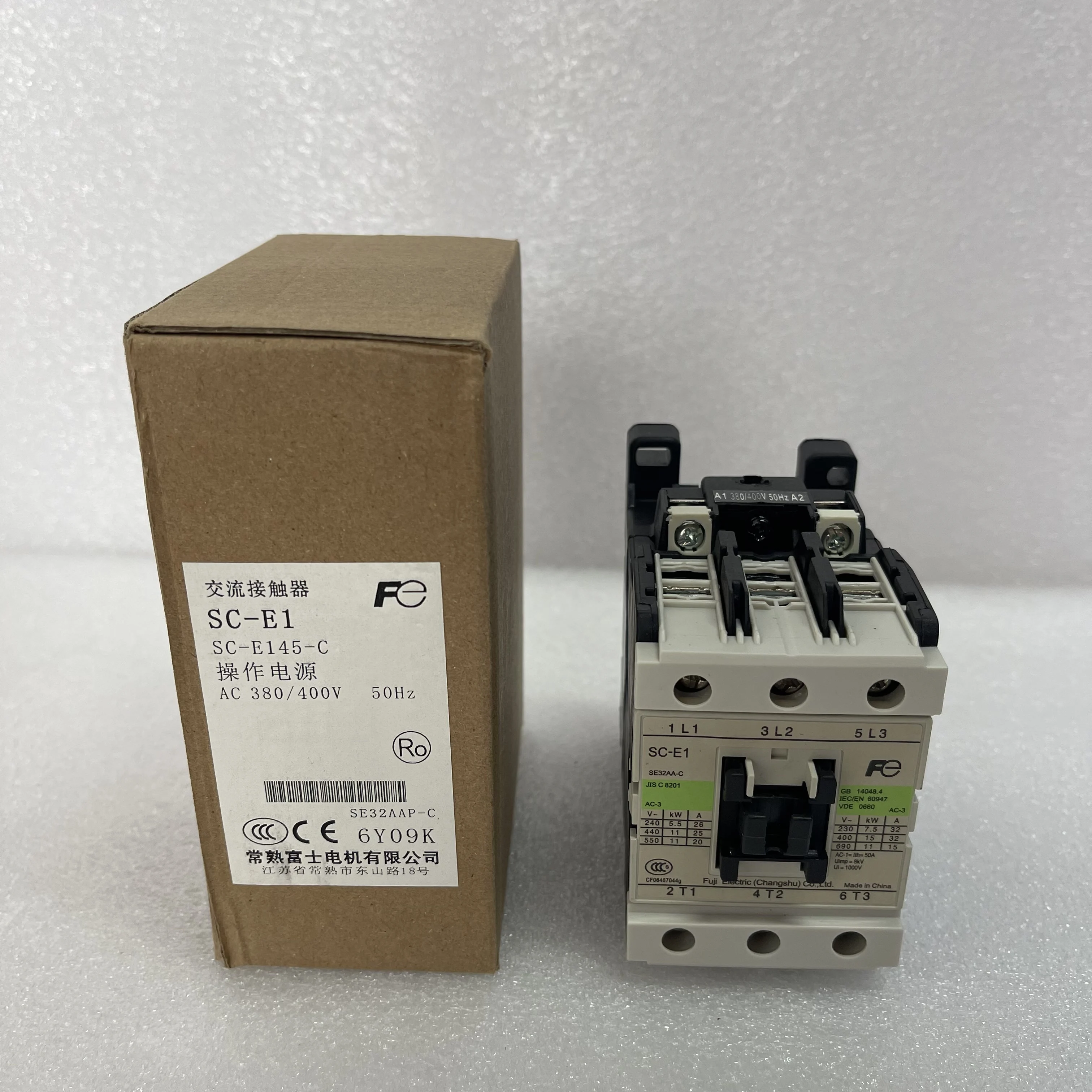 Fuji AC Contactor SC-E1 SC-E145-C