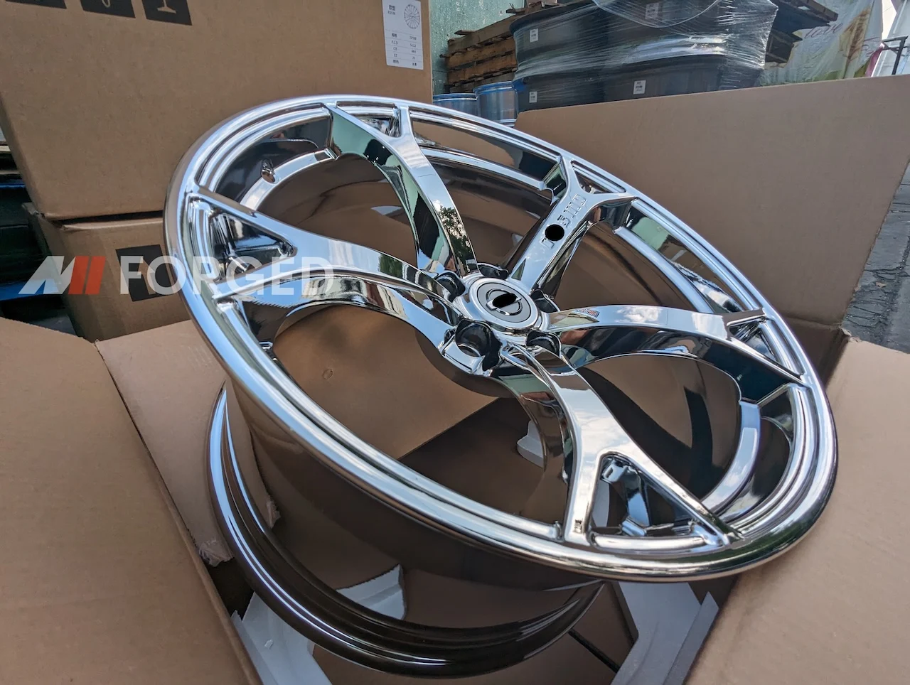 Maining Forged Silver Chrome Nismo V1 Wheels for Nissan 350Z 370Z