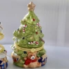 Ceramic cookie jar  Green