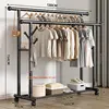 Super Thick 32mm Tube | Double Rods 130cm | Obsidian Black