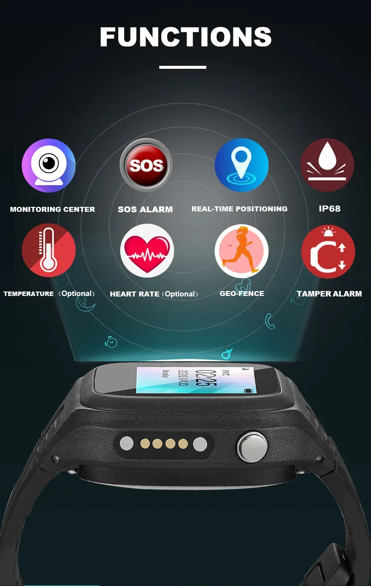 4g Tamper Proof Gps Bracelet Criminal Gps Tracking Watch Offender Gps