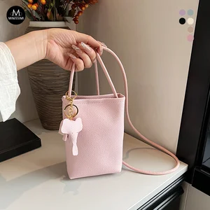 MINISSIMI Low MOQ Custom PU Mini Bag Waterproof Durable Fashion Phone Ladies Purse Cute Animal Decoration Hand Bags for Girls