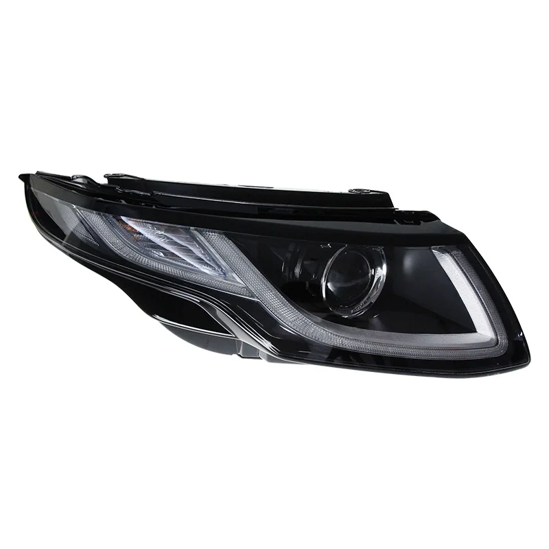 SJC Auto For Land Rover Range Rover Evoqueヘッドライト13-17 LED 