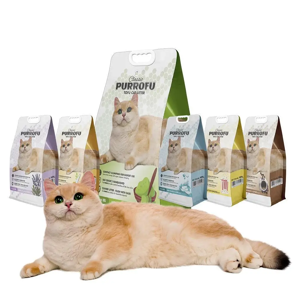 Premium Flush To Toilet Easy Dissolve In Water Tofu Cat Litter Buy