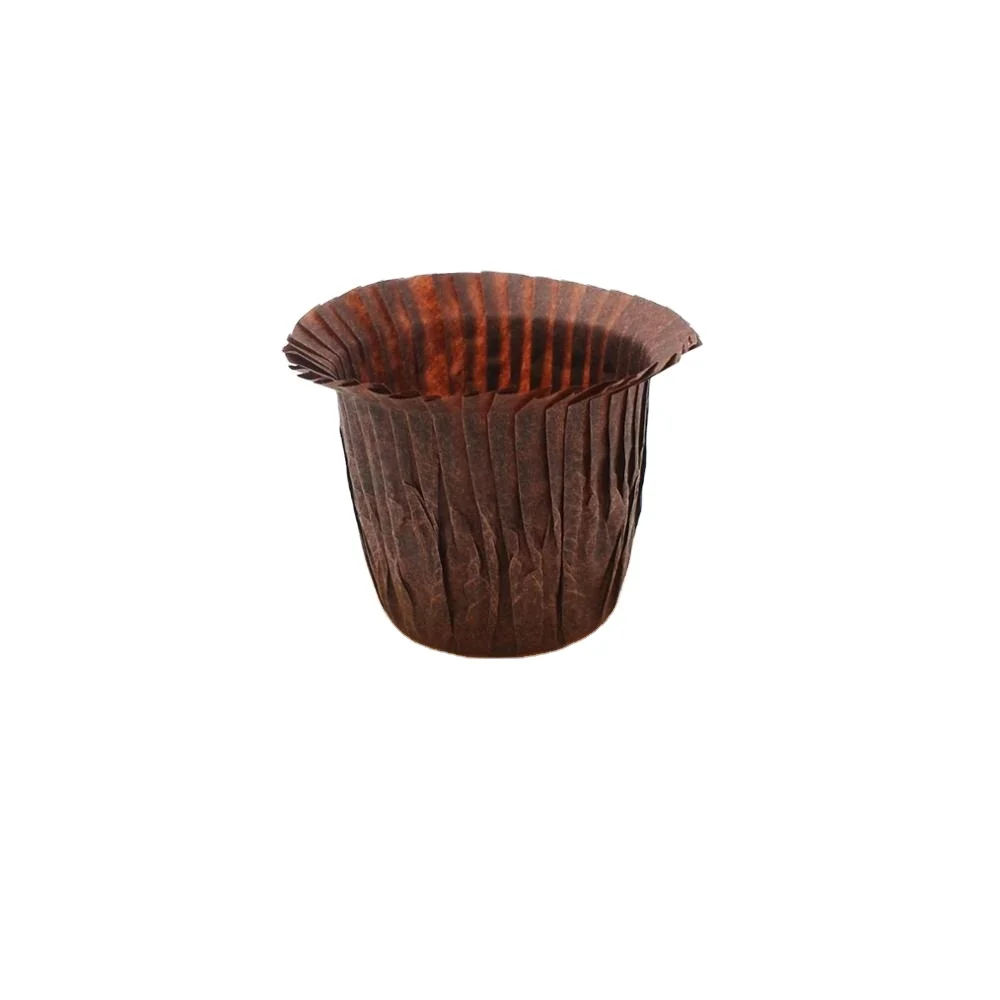 Brown Over Rim Pleated Europe Greaseproof Paper Baking Cup Buy Souffle Paper Baking Cups Paper Muffin Baking Cups Souffle Cups Product On Alibaba Com