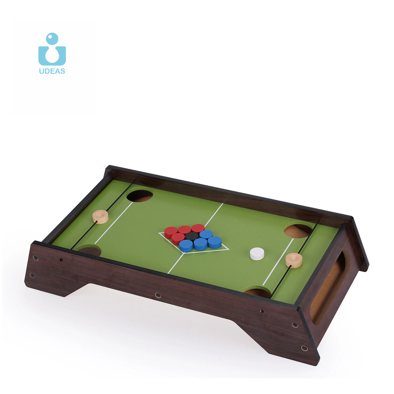 Udeas Best Selling Wooden Tabletop Billiard Game With Balls Jumping