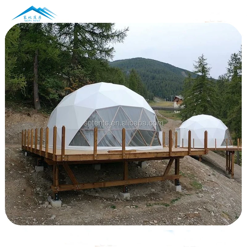 Factory Price Glamping Pod Dome House Geodesic Igloo Garden