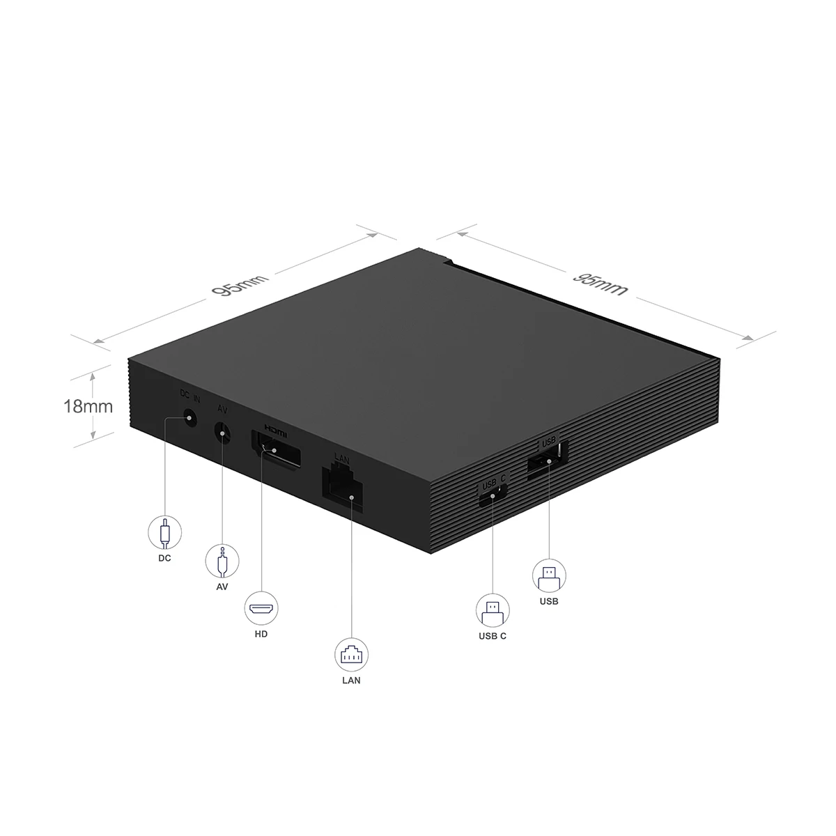 2025 New L24 Plus STB TV Box OEM Linux Ott Set Top Box with Dual-WiFi 2.4G 5G UHD 4K 60fps FHD Without TV Channel