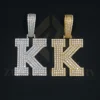 Letter K (Please remark the silver or yellow )