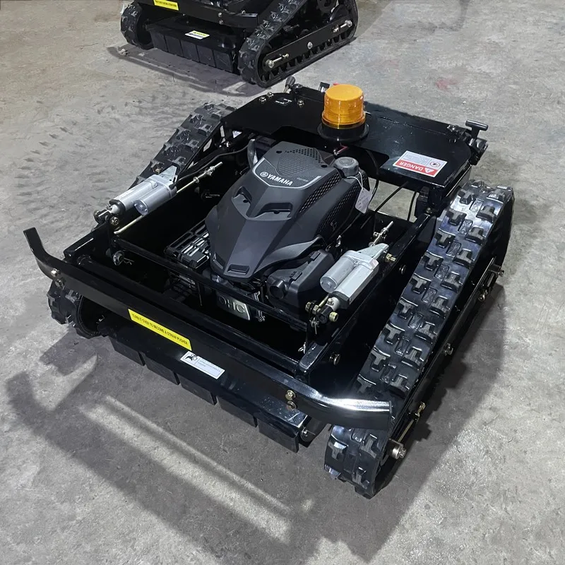 Self-Propelled 550mm Cutter Machine Gasoline Remote Control Lawn Mower 4-Stroke Cordless Robotic Lawn Mower for Agriculture