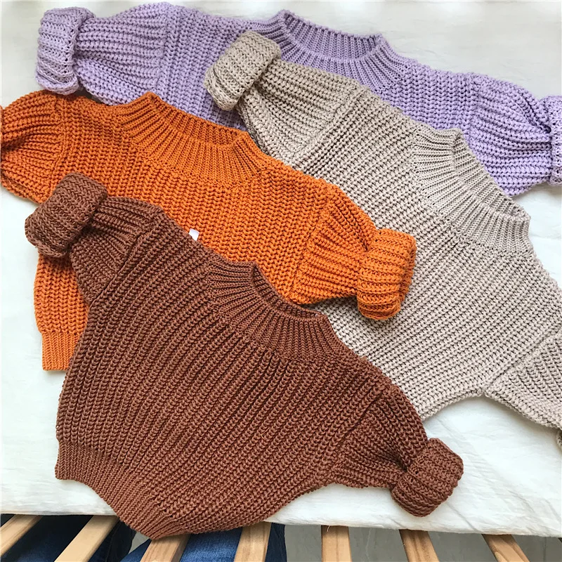 In Stock 9 Candy Colors Cute Toddler Knit Sweaters Fall Long Sleeve Baby  Girl Slouchy Pullover Chunky Kids Oversized Sweaters - Buy Kids Oversized  Sweaters,Oversized Knit Sweater Kids Toddler Knit
