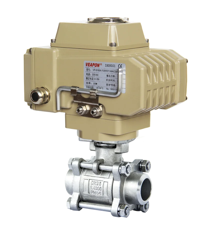 Automatic Control Anti-corrosive Electric Actuator Socket Welded Ball Valve