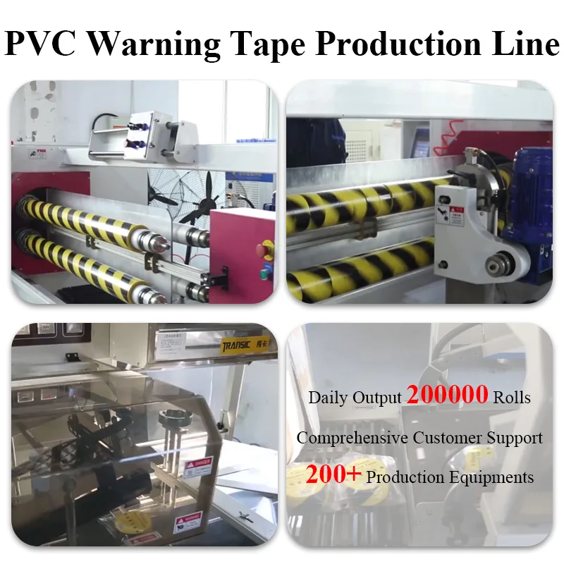 PVC Warning Tape Vinyl Floor Marking Lane Safety Waterproof Strong Adhesive Black Yellow Color Hazard Caution Tape