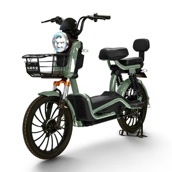 Green Initiative 48V Mini Electric Bicycle Electronic Zero Noise Pollution Motorcycle Factory Cheap Ev Scooter Bicicleta