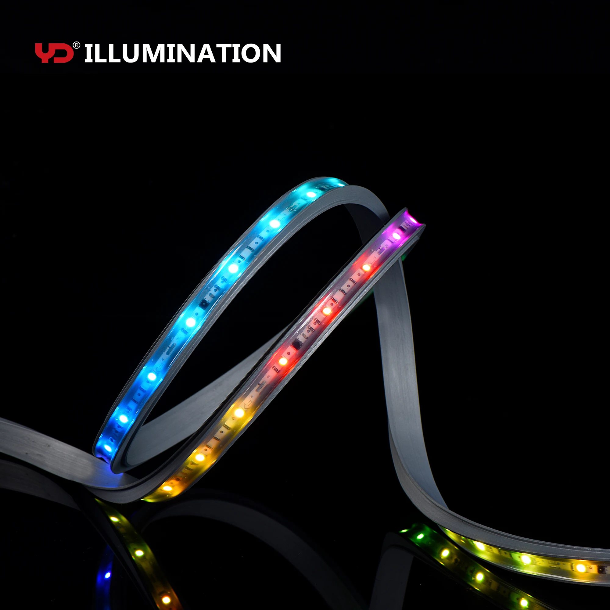 Vivid Outdoor SIP Controlled Waterproof and Fireproof 12V Vivid RGB LED Strip Light