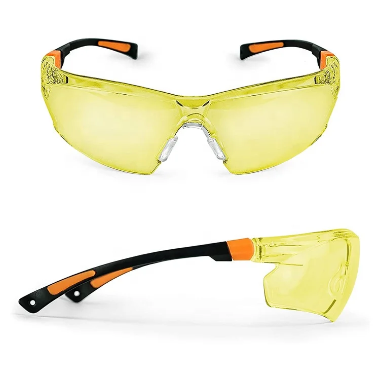 Wejump Oem Protective Eyewear Transparent Work Safety Glasses With Ansi