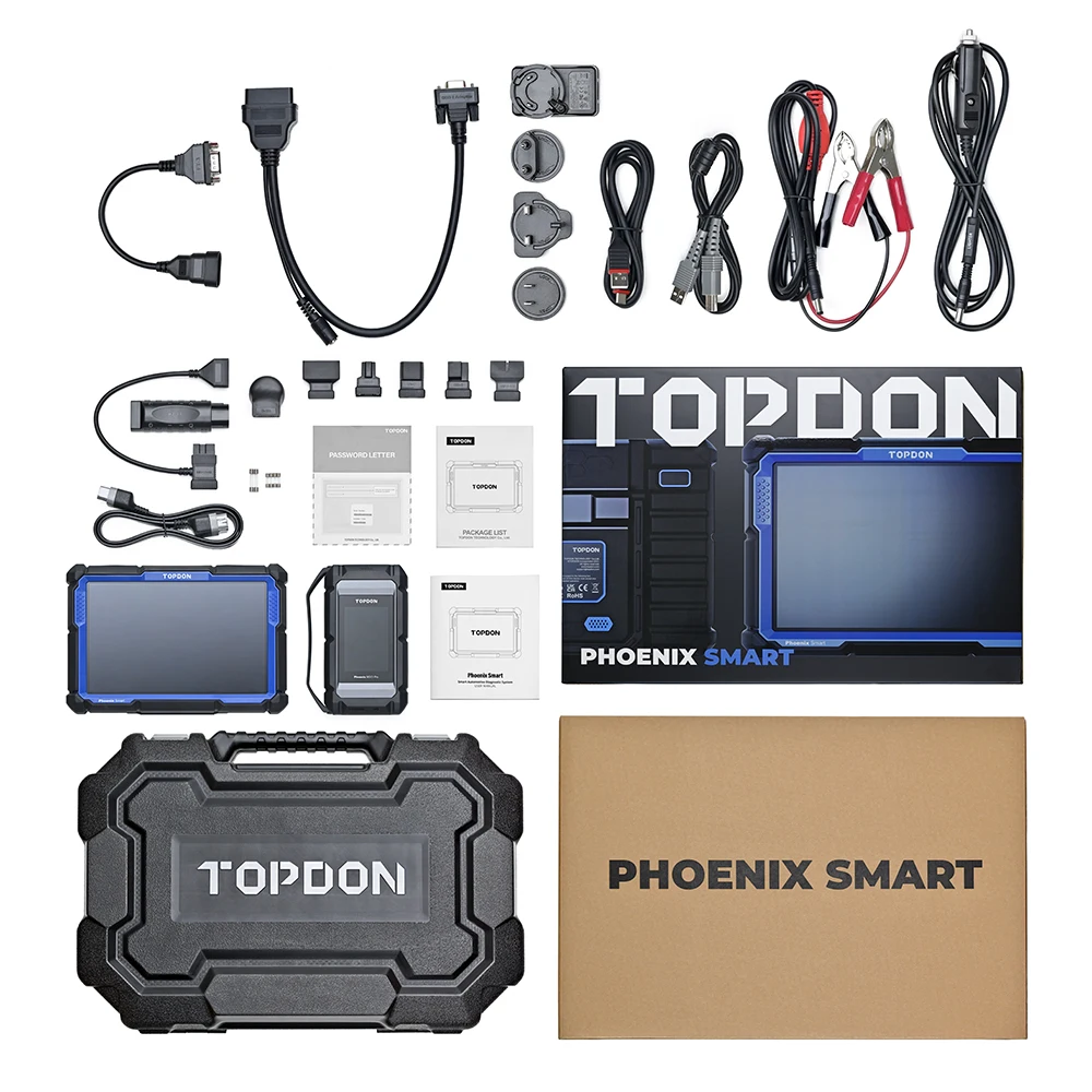 TOPDON - Phoenix Smart - Intelligent Diagnostic Scanner, T-Ninja Pro 