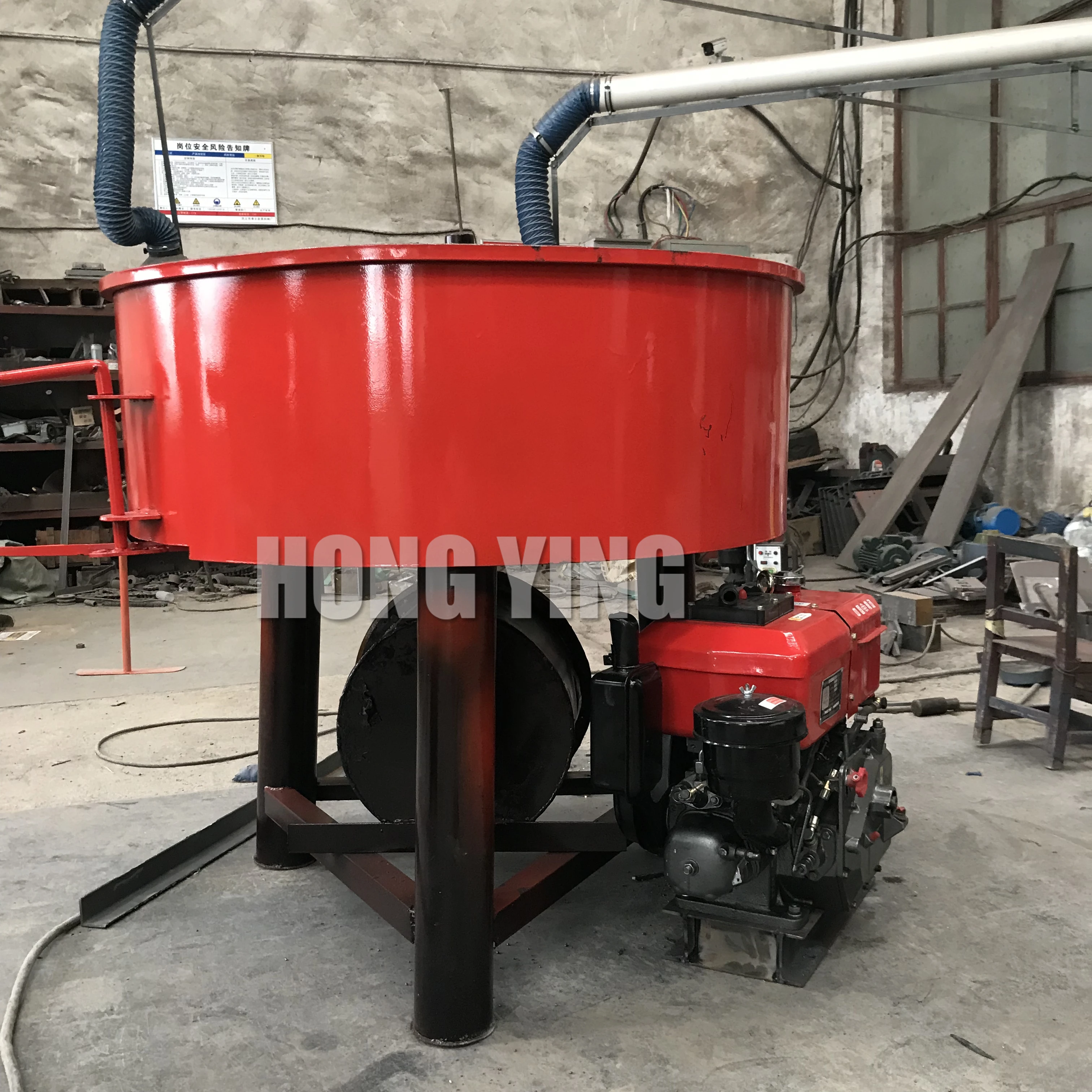JW350 widely used concrete mixers forced small concrete pan mixer price