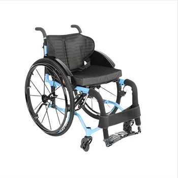 Leisure Sports Active Wheelchair Aluminum Alloy Shock-absorbing Leisure Sports Wheelchair Ultra-light Portable Wheelchair