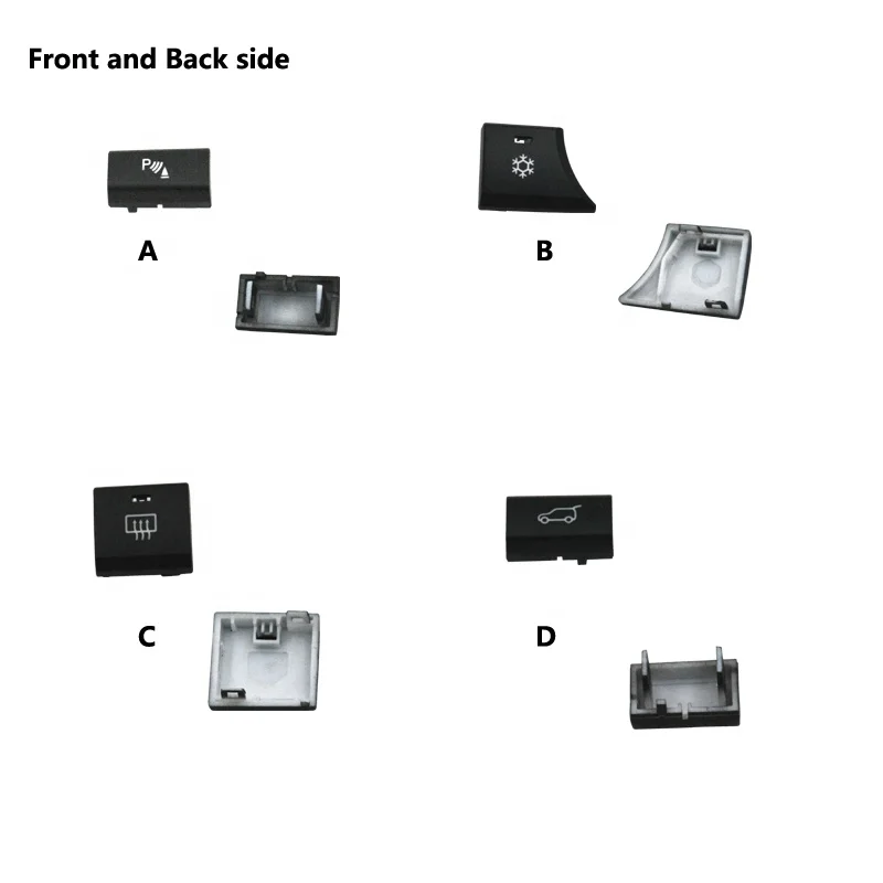 Rear Trunk Switch Cover Dashboard Ac Vent Button Fan Volume Radar Knob