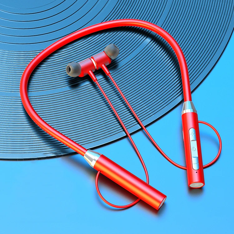 Creative Design Magnet Sports Headset YD08 H700 Neckband TF Card Mp3 Stereo Bass Bt Earphone Wireless Hifi Sound Headphone