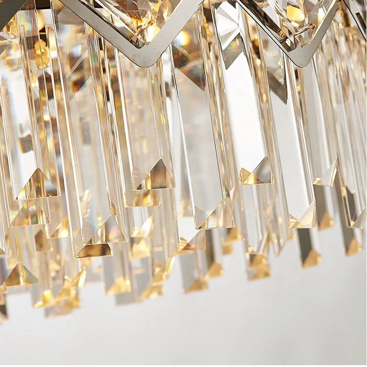 JYLIGHTING Fancy Indoor Living Room Room Design Antique Modern Luxury Crystal  Hanging Lighting Decoration  Chandelier