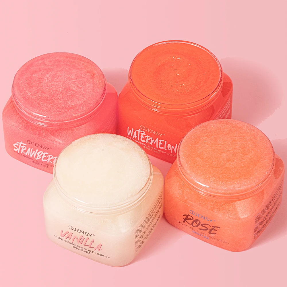 Wholesale Custom Private Label Whitening Shea Butter Body Scrub Vegan