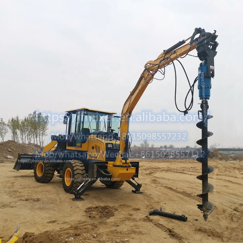 High Efficient Multifunction Backhoe Loader Hydraulic Flail Mower for Excavator