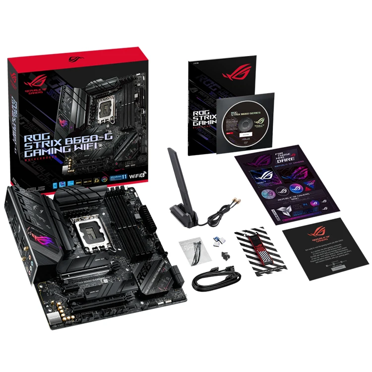 ASUS ROG STRIX B660-G GAMING WIFI - Motherboard Support 12 GPU