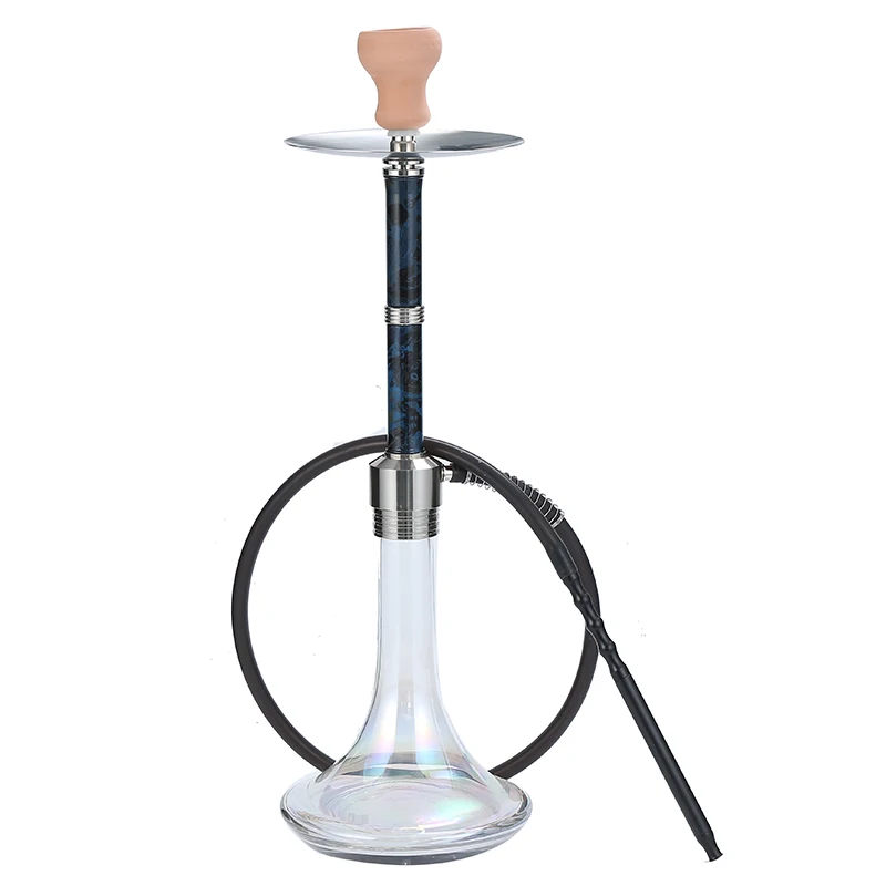 RTS Hot Selling Wholesale Hookah Accessories Shisha Portable Shisha Hookah Metal Hookah Sheesha Nargile