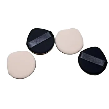 Factory hot sale OEM/ODM yes washable non-latex powder puff makeup sponge leather powder puff