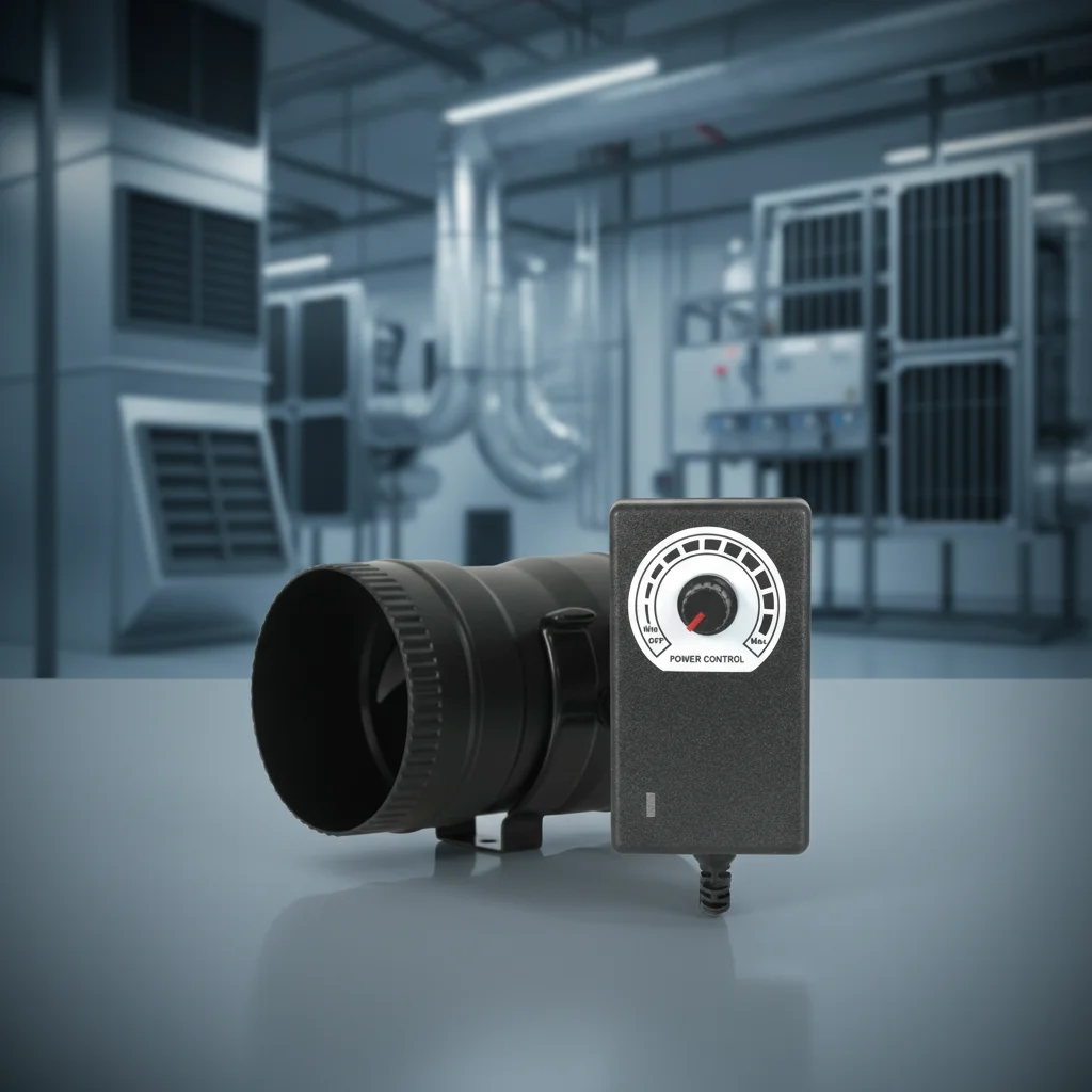 Straight Through Duct Fan, 24V, 6W, Brushless, ABS - detail 6