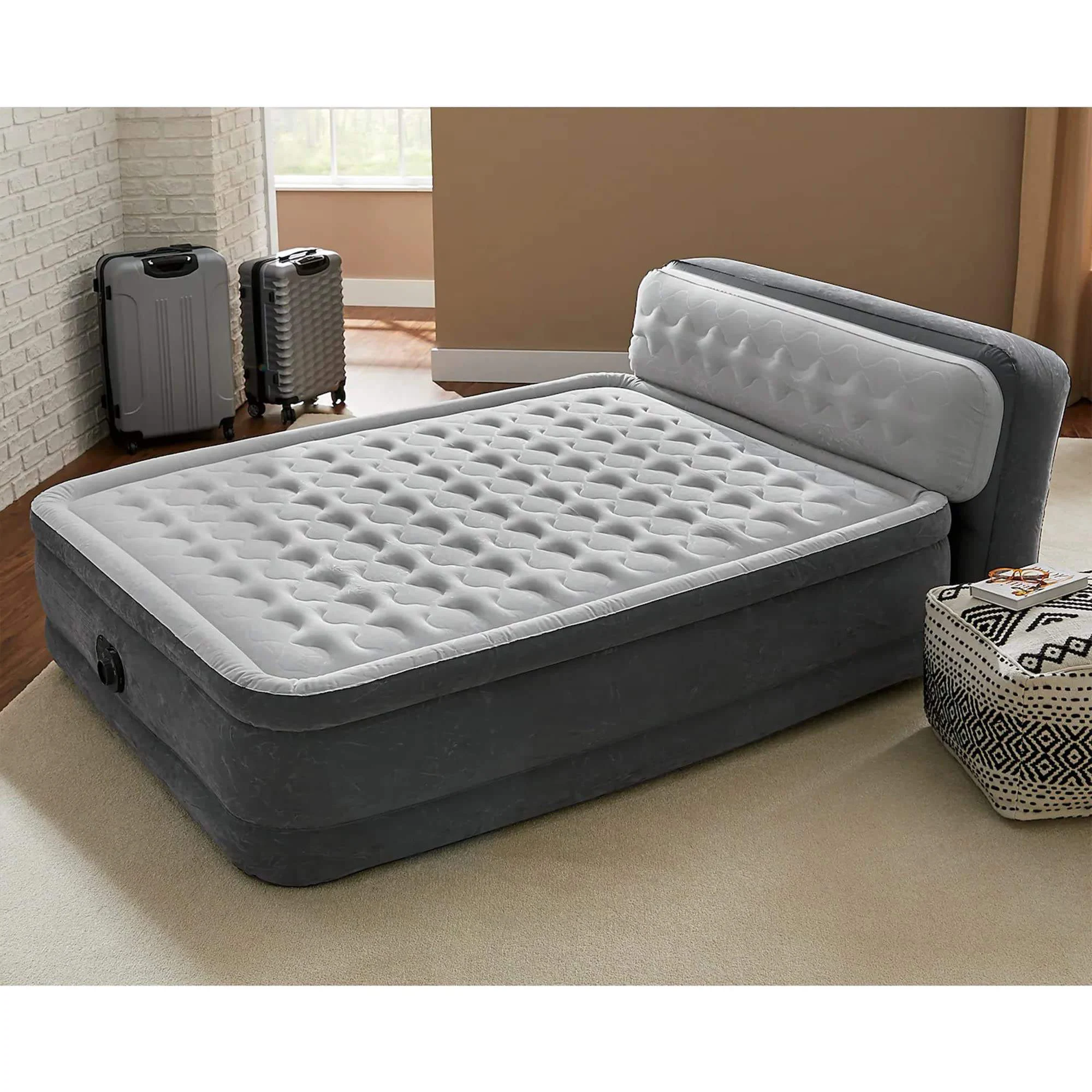 Factory Custom Automatic Inflatable Bed Floding Air Mattress King Size