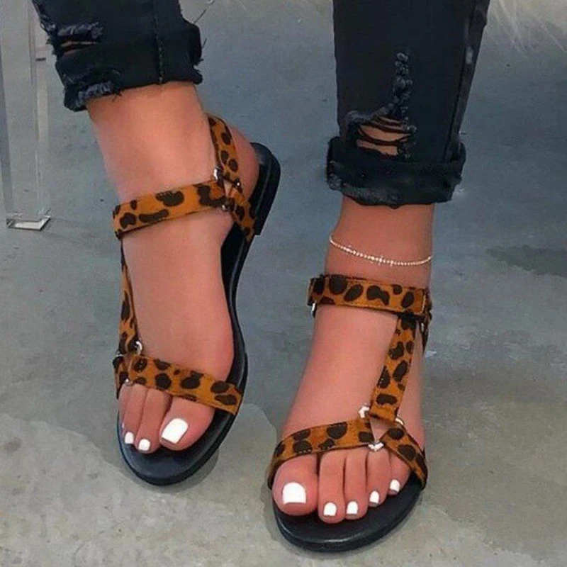 Cheap Summer Sandals For Women Open Toe SlipOn Beach Slipper SlipOn Flat  Shoe Female  Joom