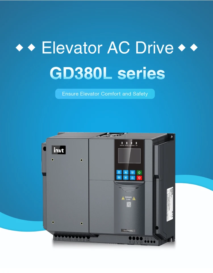 INVT Lift Frequency Inverter Elevator AC Drive 220V 380V 440V Elevator ...