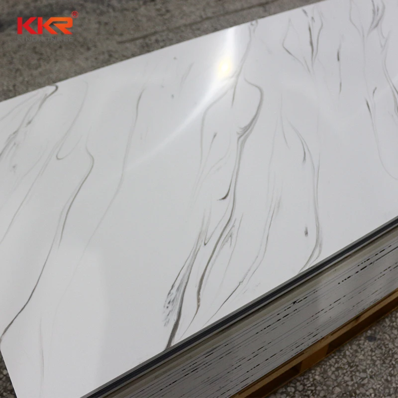 Decoration Building Material Artificial Stone Solid Surface Sheet for Bathroom Top Kitchen Countertop