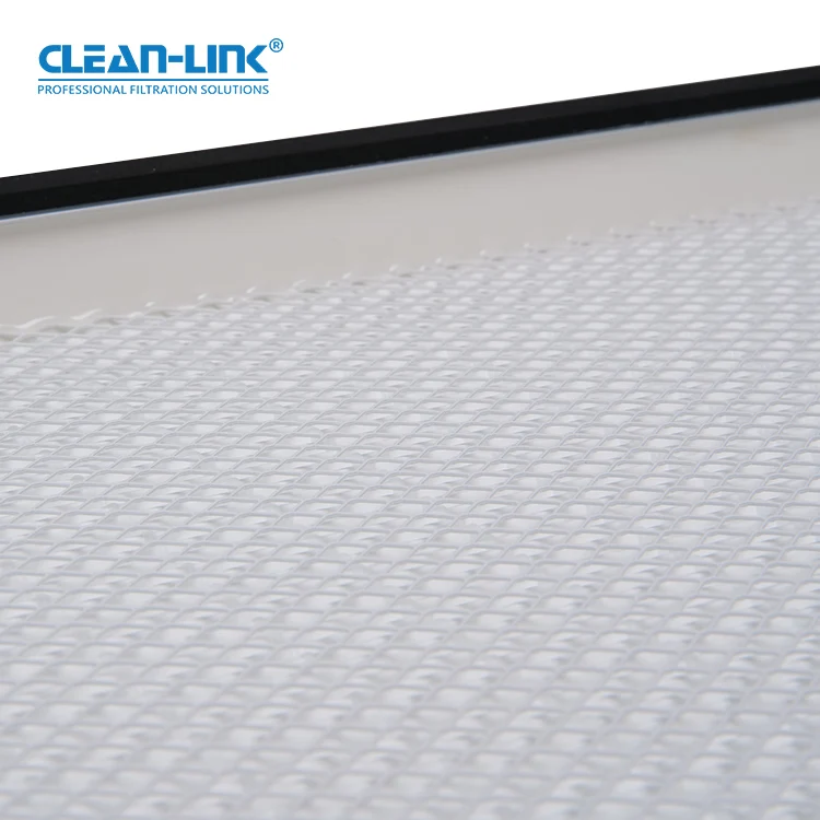 AHU System Custom 99.99% 0.3 Micron H13 H14 HEPA Filter 18'' X 24'' X 6'' for Cleanroom