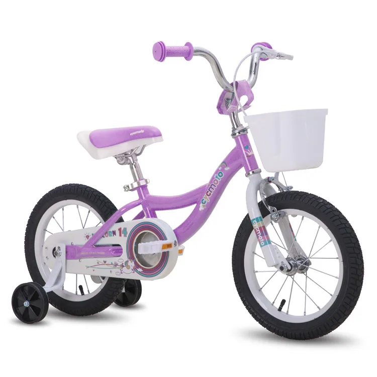 【引き取り限定】18インチ自転車 女の子向け 補助輪付き 紫 パープル かわいい 引き取り限定】18インチ自転車 女の子向け 補助輪付き 紫 パープル