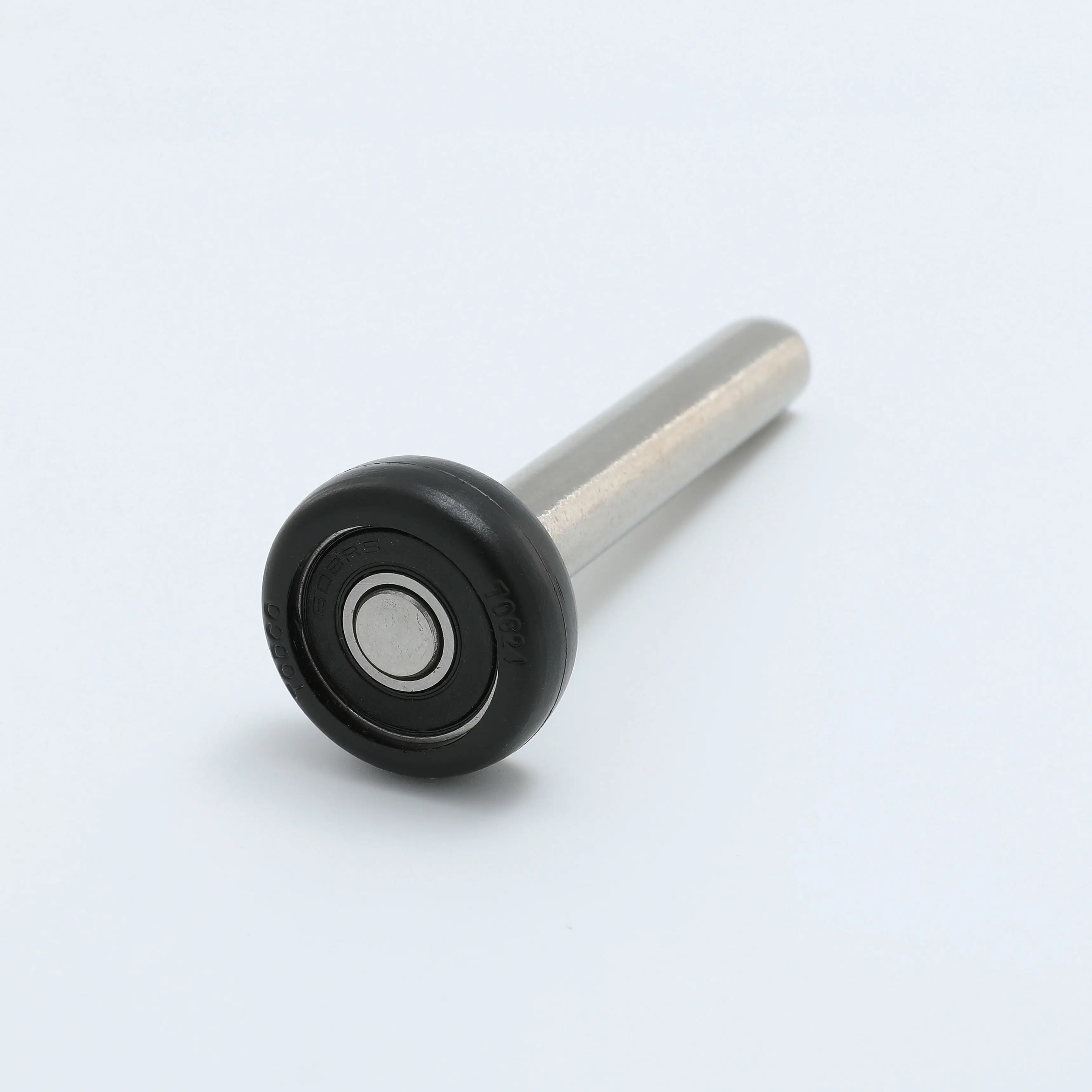 1''*4'' Black Nylon Small Roller Stainless Steel Rod Refrigerated Card Door Roller
