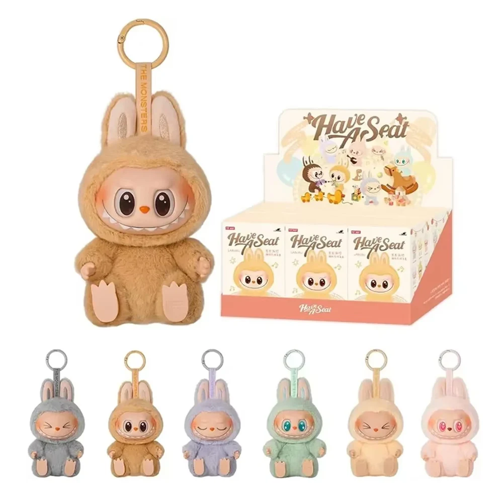 POP Mart Labubu Blind Box - Collectible Macaron Pin Set