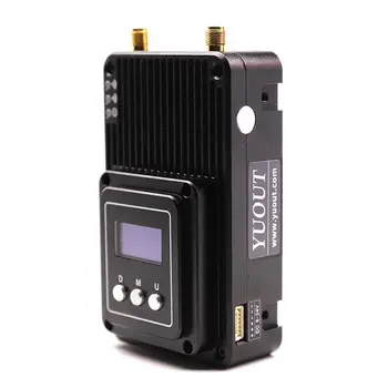 YUOUT TDD RS232 CAN Wireless Video Transmitter 1KM 2KM 3KM 5KM  for Camera Support One More Collection Multiple Collection