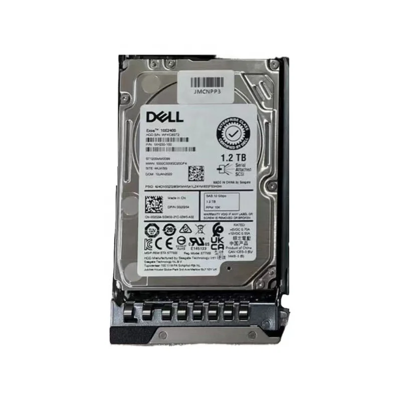 Dell 1.2TB 10K RPM SAS 2.5インチホットスワップ HDD R720 R730 R740