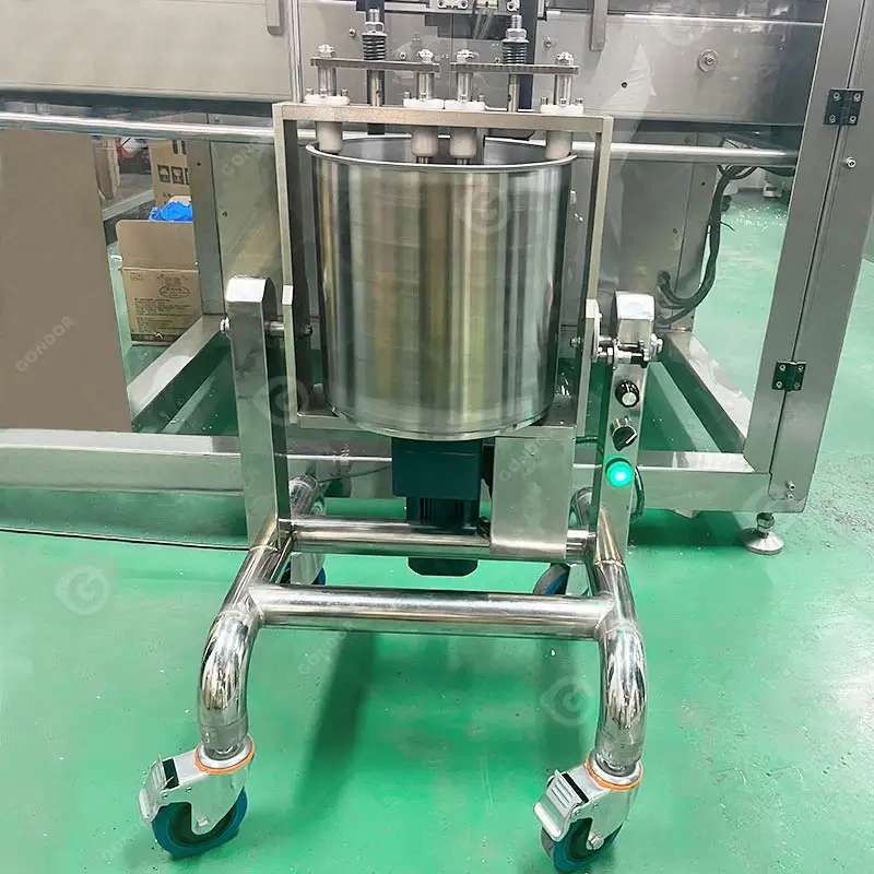 Paste Ganash Make Storage Melting Tank Grind Mixing Mixer Small Stone Grinder Melanger Machine for Chocolate