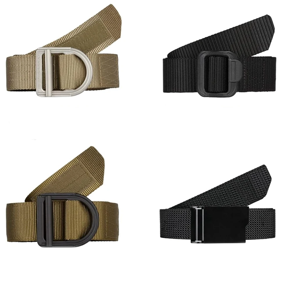 Waterproof Multifunctional Wear-resistant Tactical Men's Work Belt Non-Metallic Buckle Fade-Resistant Belt