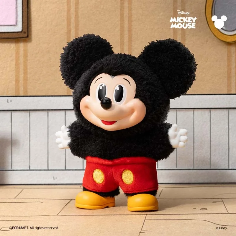 Original POPMART Mickey Family Keychain Series Collectible