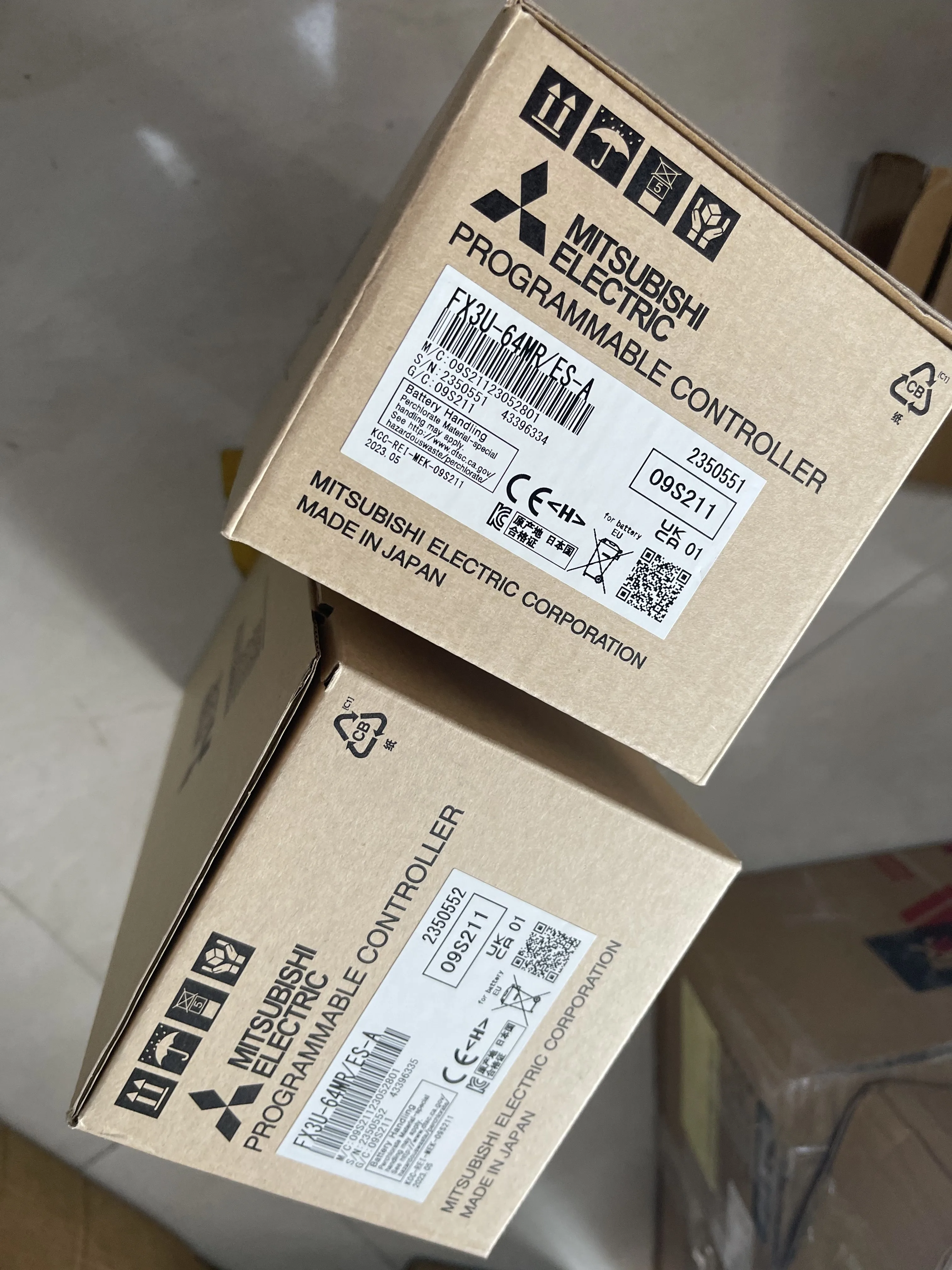 Mitsubishi Programmable Controller PLC FX3U-64MR/ES-A Mitsubishi Programmable Controller PLC FX3U-64MR/ES-A